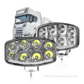 12v 24v Led Work Lamp oval led work light 9 inch led driving light for truck